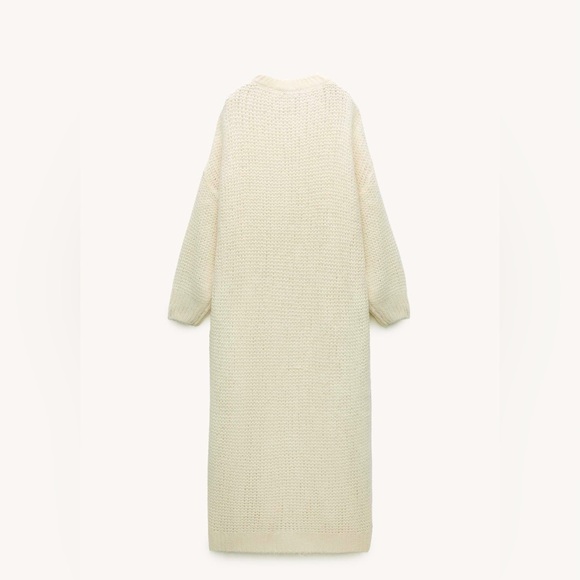 ZARA ALPACA BLEND KNIT DRESS STUNNING SIZE S. - Picture 6 of 9